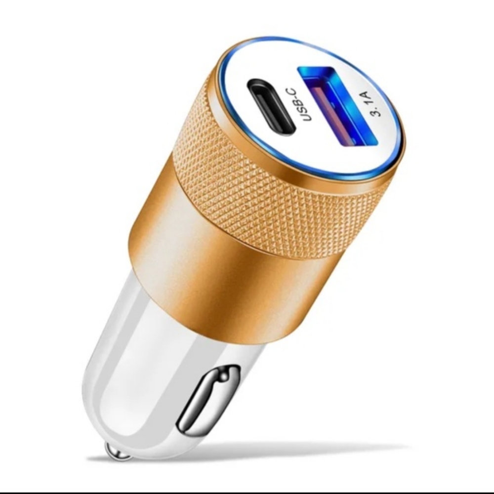 66W USB Car Charger Type C Fast Charging Phone, For Iphone /Samsung and More